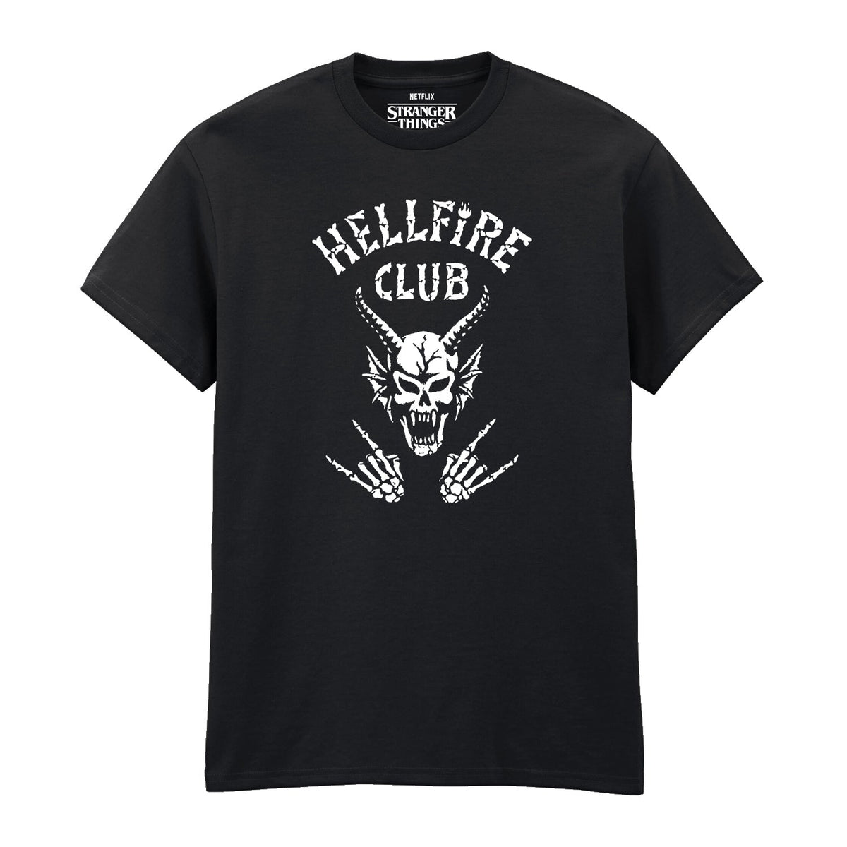 STRANGER THINGS - HFC SKULL T-SHIRT
