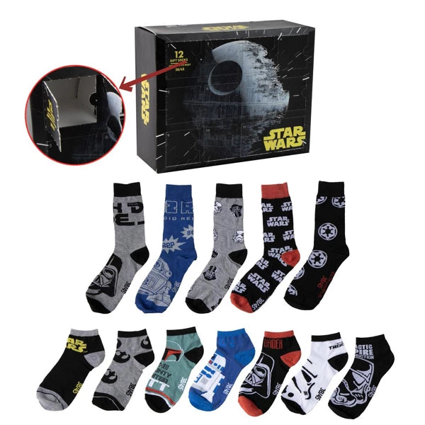 STAR WARS 12-pak sokker – produktbillede 2