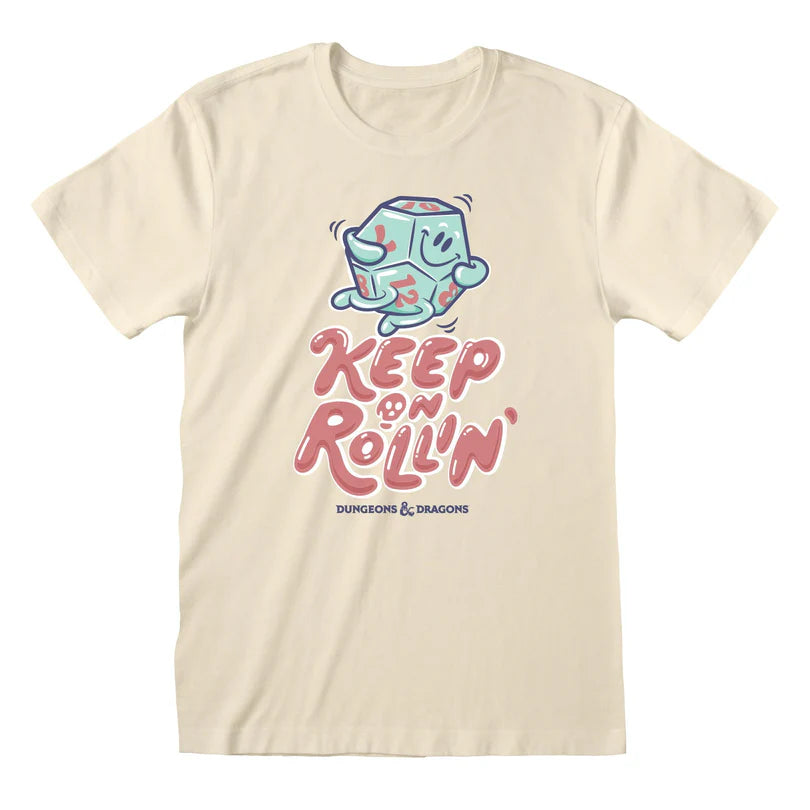 DUNGEONS & DRAGONS KEEP ON ROLLIN' - T-SHIRT