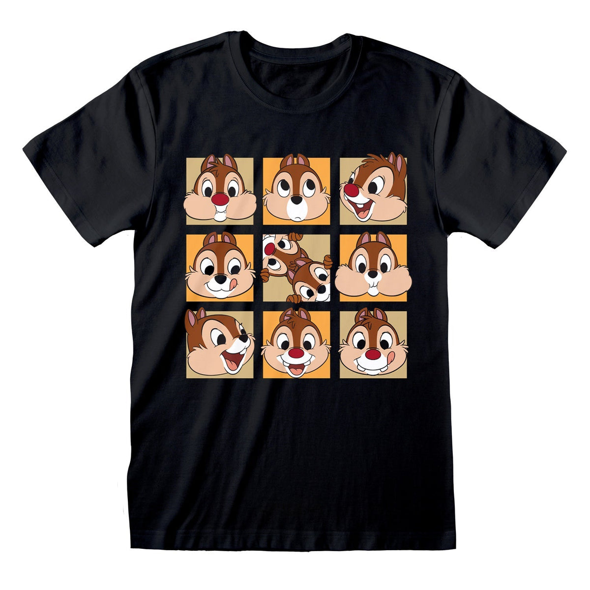 CHIP AND DALE - EXPRESSIONS T-SHIRT