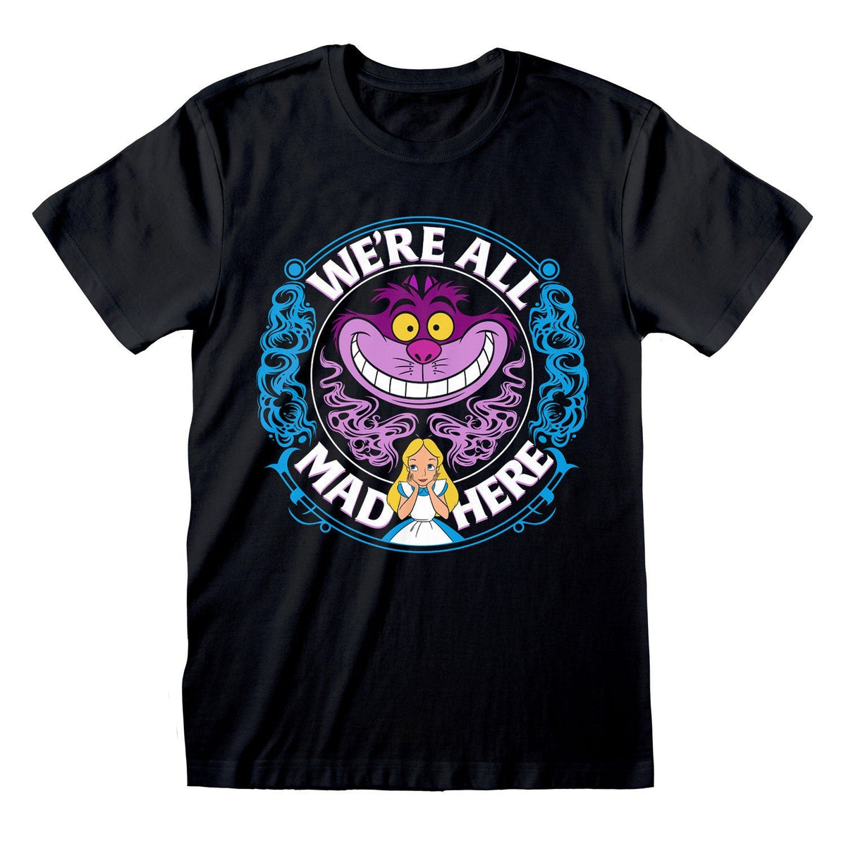 DISNEY - WE'RE ALL MAD HERE T-SHIRT