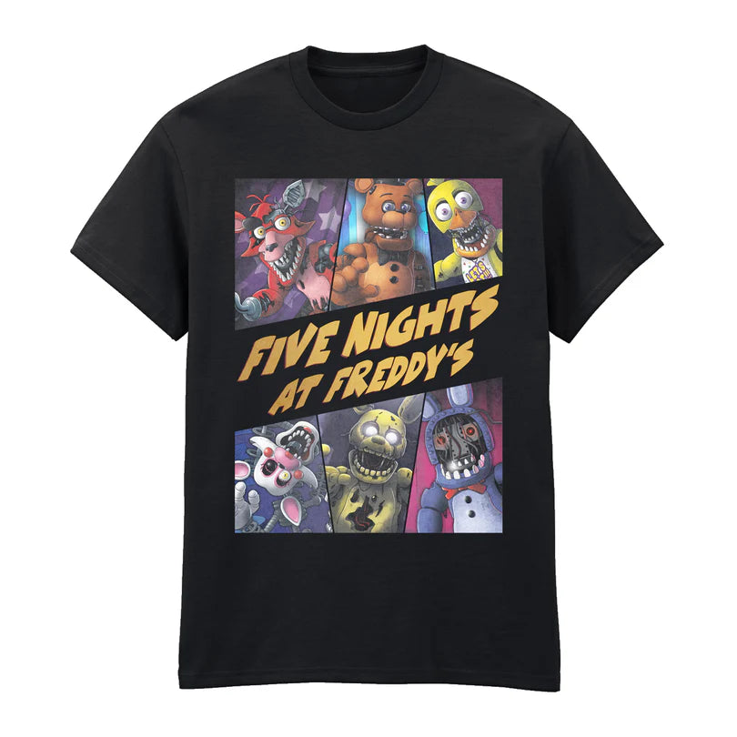 FIVE NIGHTS AT FREDDY'S WITHERED GROUP - T-SHIRT