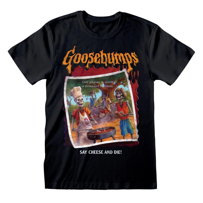 GOOSEBUMPS - SAY CHEESE AND DIE T-SHIRT