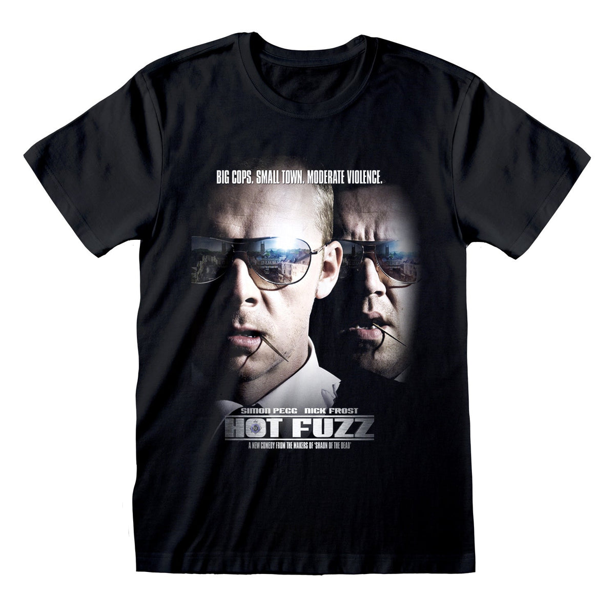 HOT FUZZ - POLICEMAN OFFICERS T-SHIRT