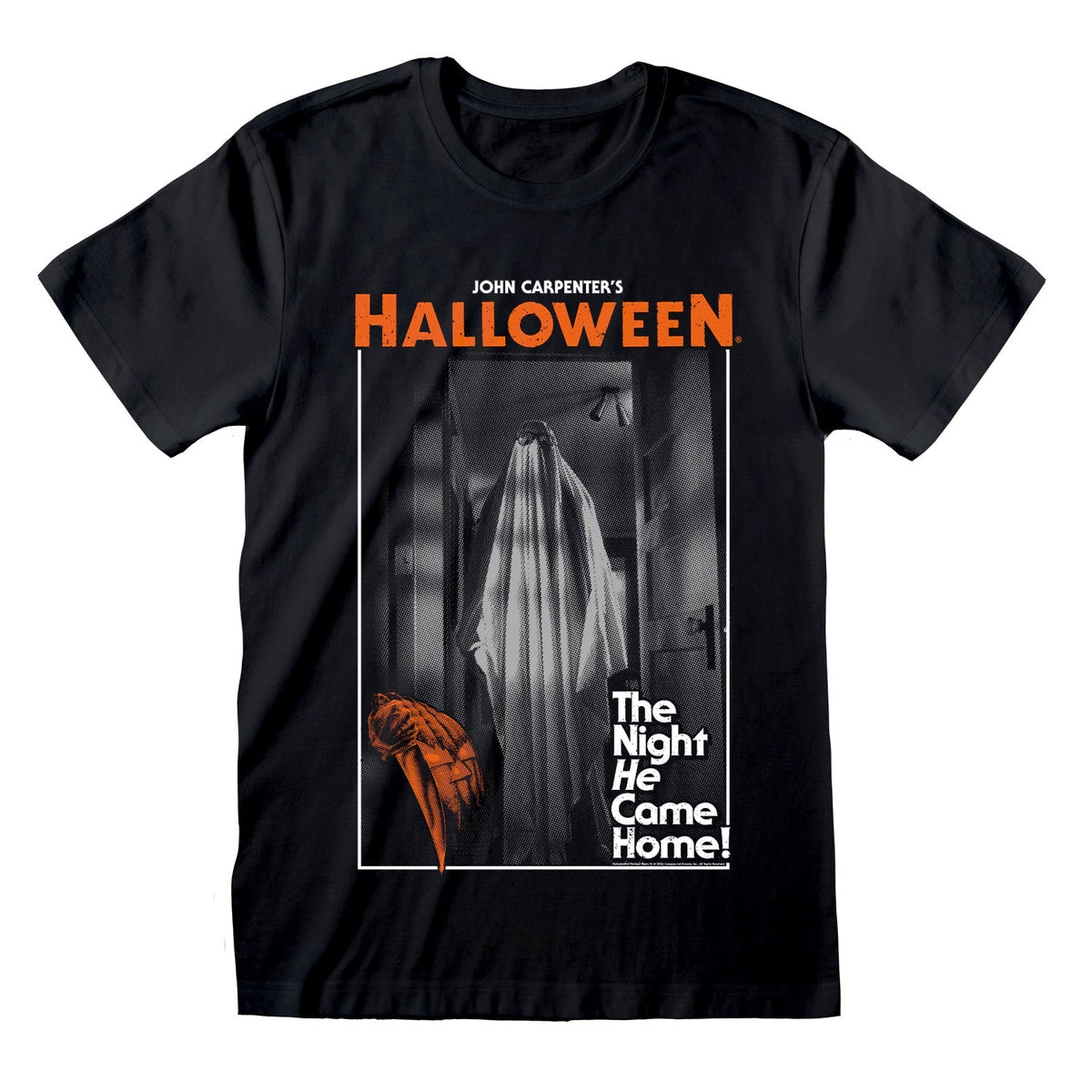 HALLOWEEN 78 - GHOST SHAPE T-SHIRT