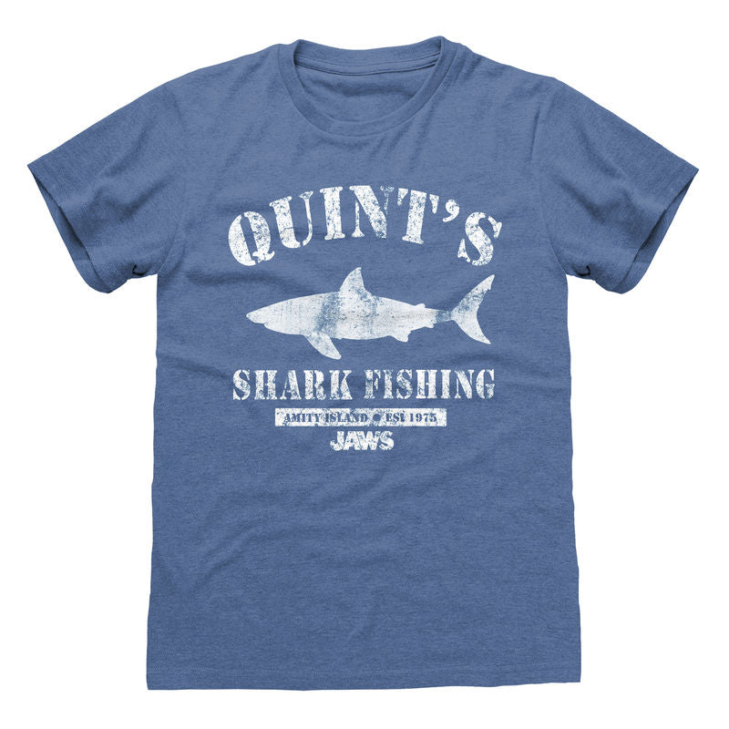 JAWS - QUINTS SHARK FISHING T-SHIRT