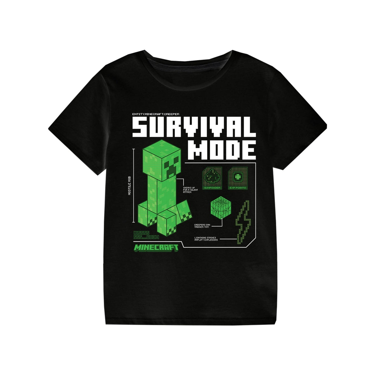 MINECRAFT - SURVIVAL MODE T-SHIRT