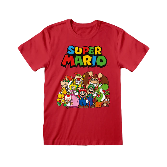 Super Mario - Main Character Group t-shirt