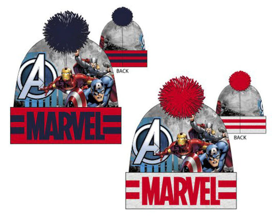 Avengers Marvel hue til børn (grå)