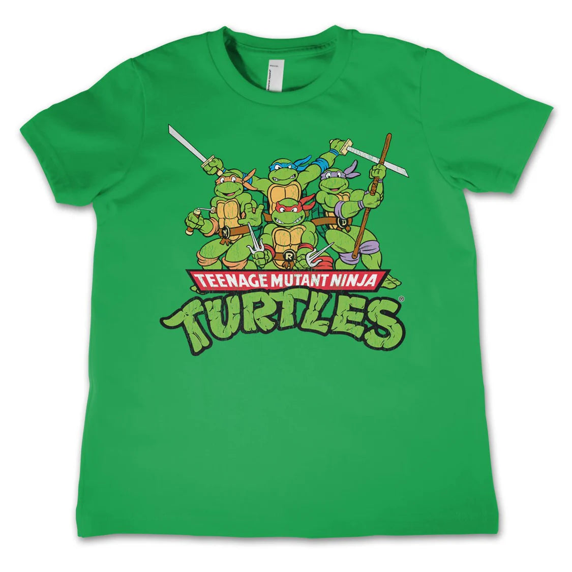 KIDS - Børne t-shirt Teeange Mutant Ninja Turtles Distressed