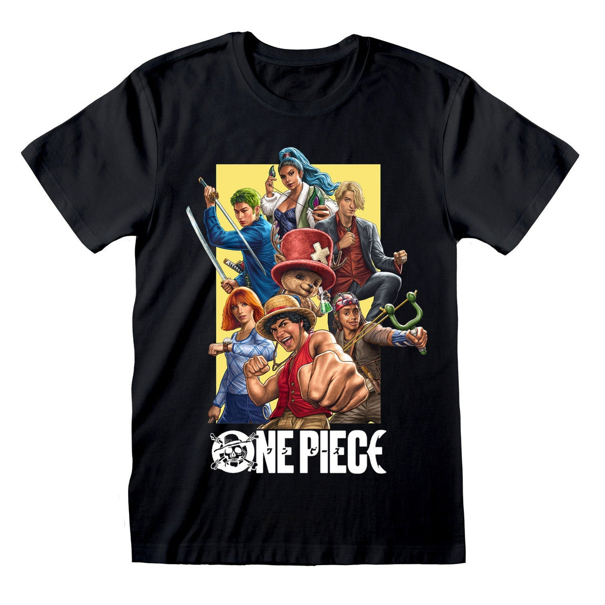 ONE PIECE - FULL CAST T-SHIRT