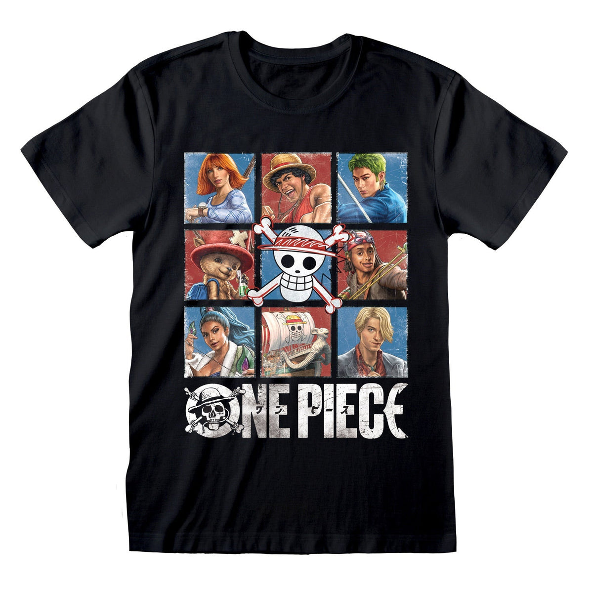 ONE PIECE - STRAWHAT PIRATES T-SHIRT