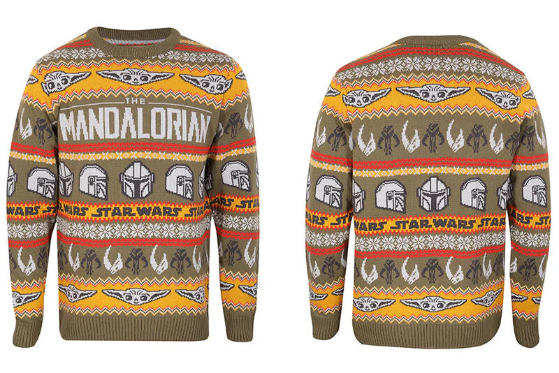 The Mandalorian Repeat julestrik – Star Wars Christmas Jumper