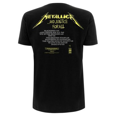 Metallica – And Justice For All Tracks T-shirt – produktbillede 2