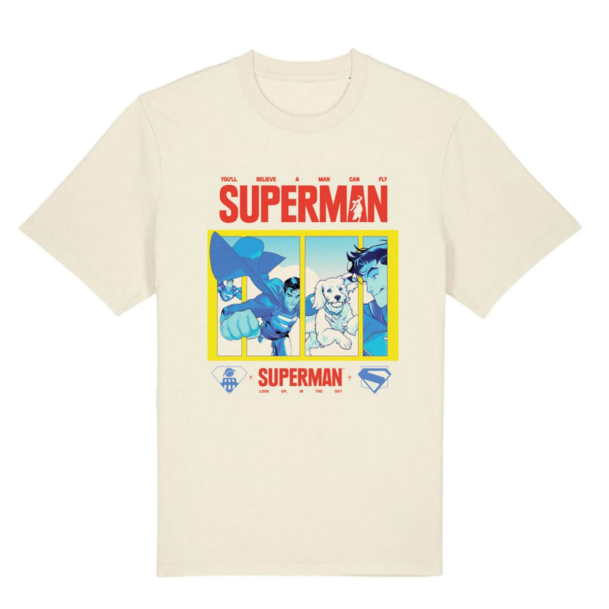 DC COMICS - SUPERMAN - YOU''LL. BELIEVE T-SHIRT