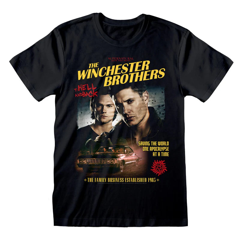 SUPERNATURAL - WINCHESTER BROS T-SHIRT