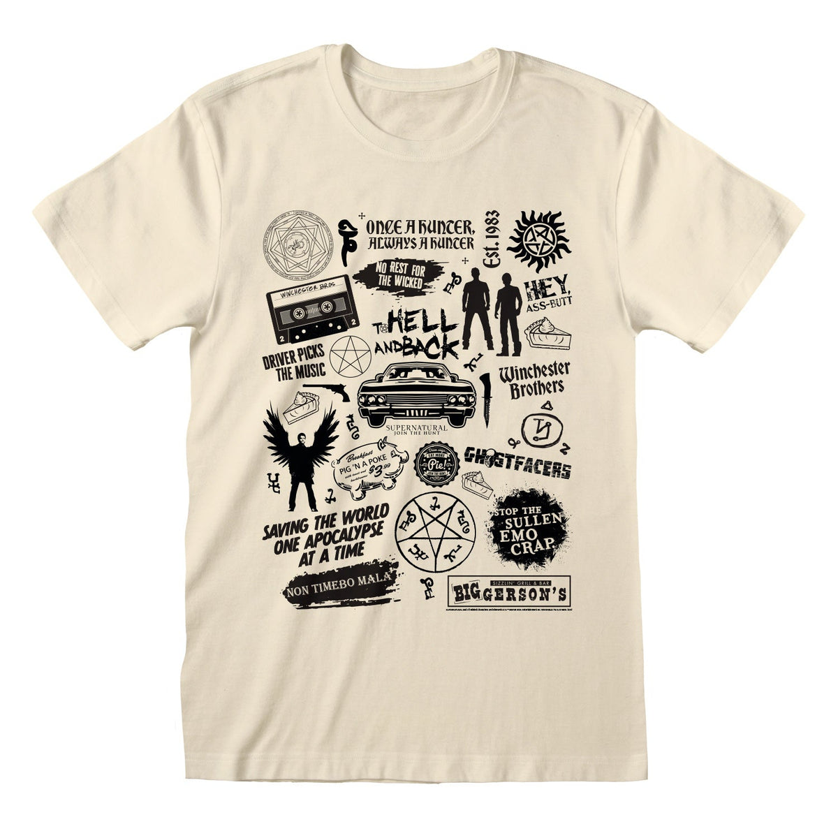 SUPERNATURAL - ICONS T-SHIRT