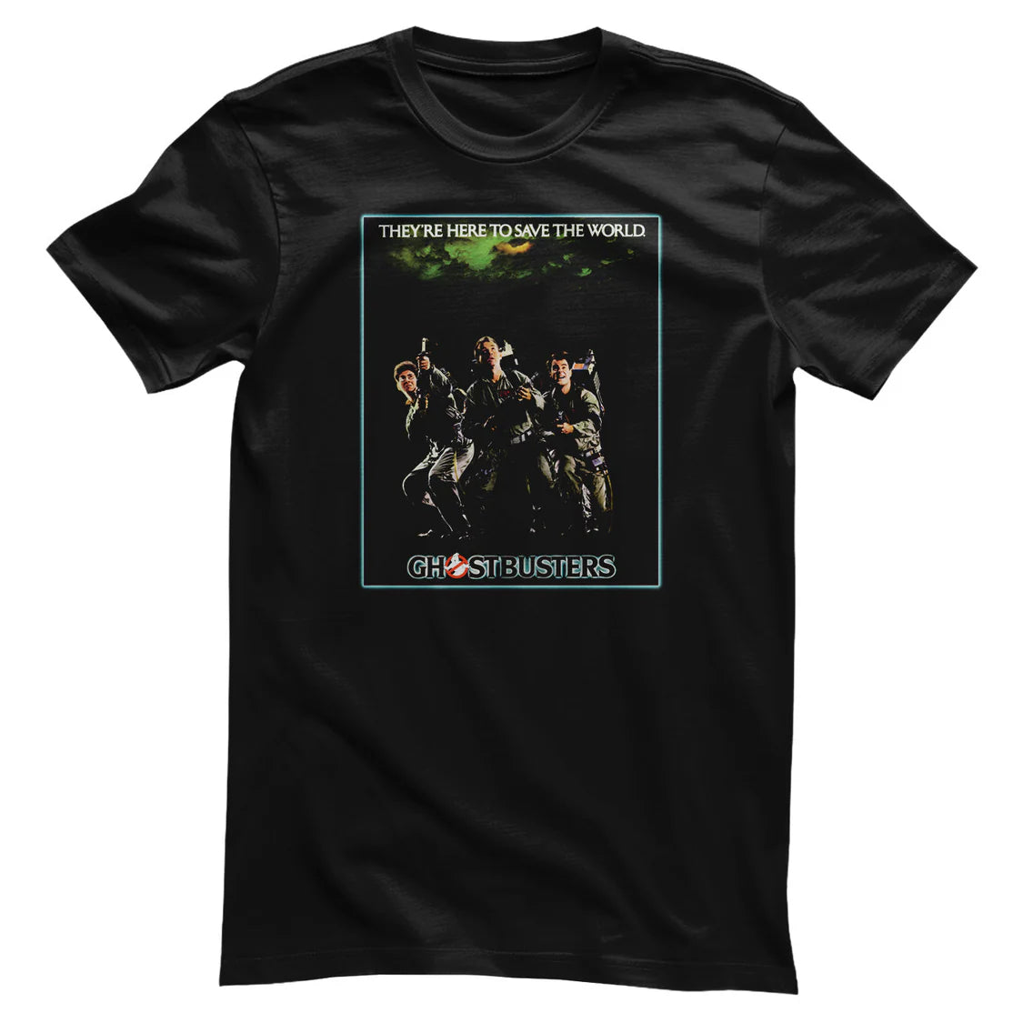 Ghostbusters – Here To Save The World Poster T-shirt