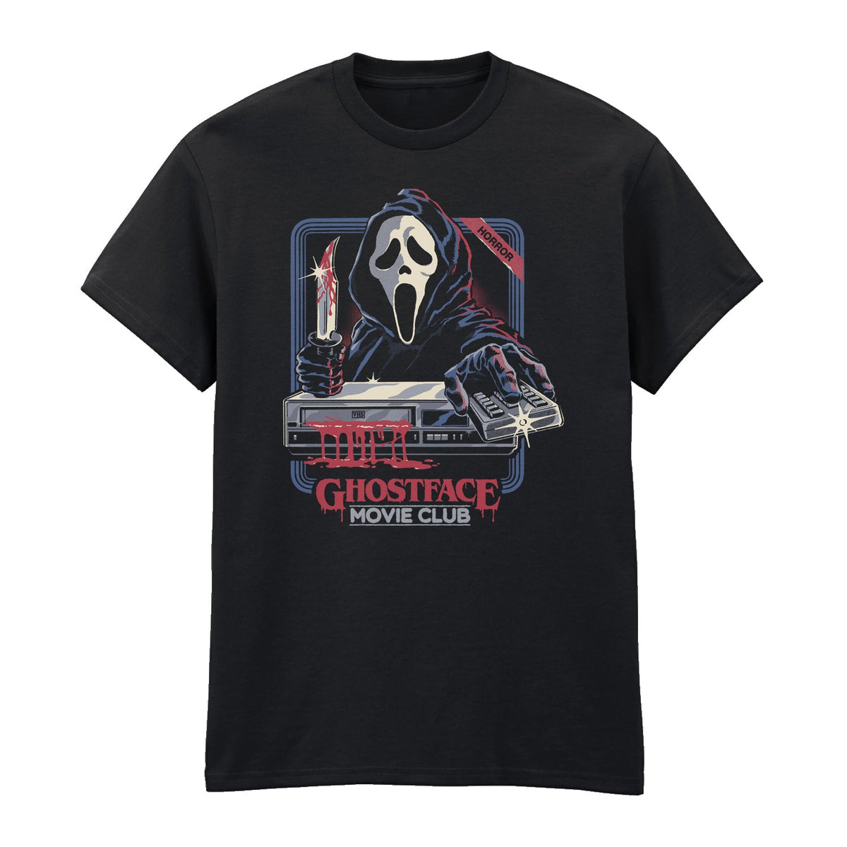 GHOST FACE & STEVEN RHODES - MOVIE CLUB T-SHIRT