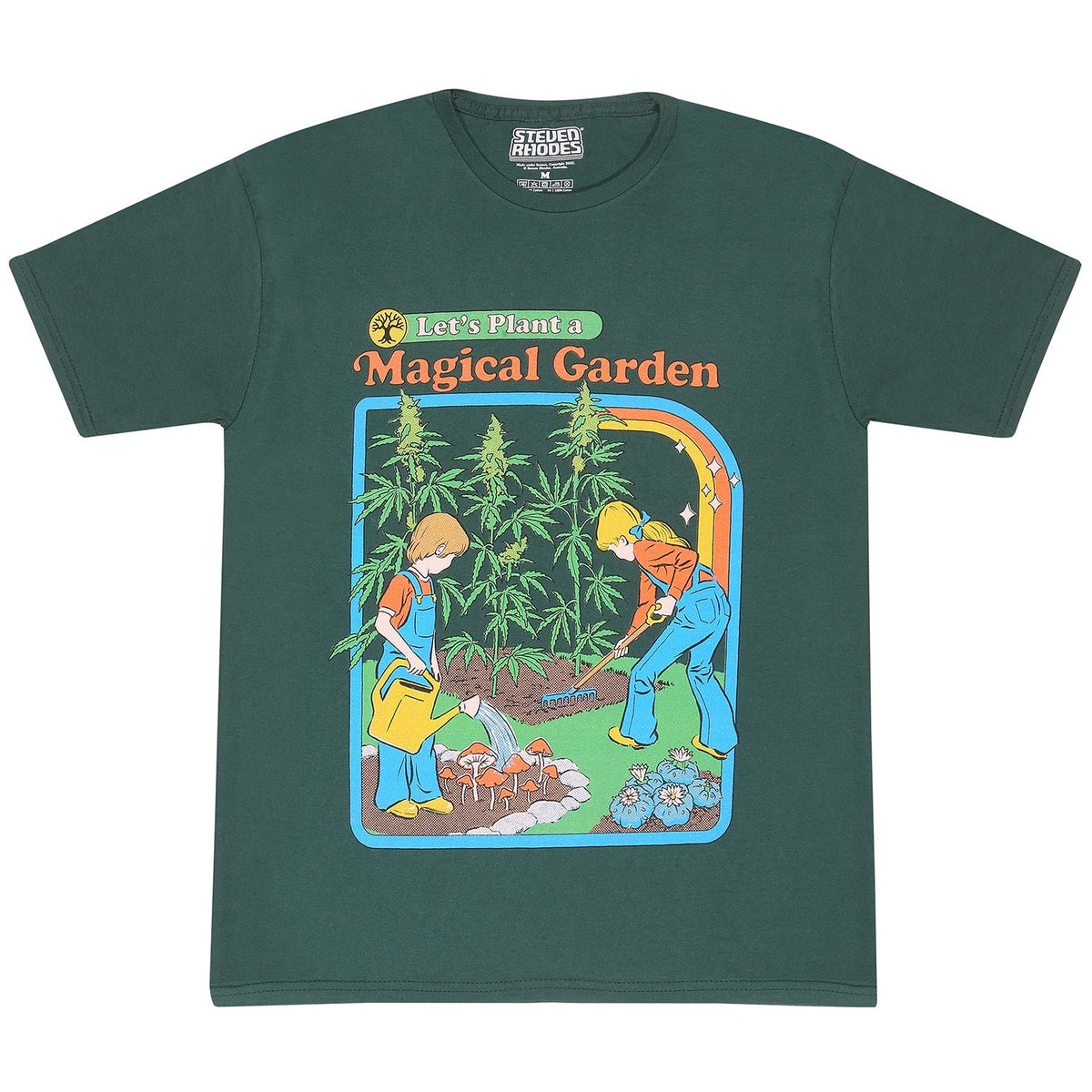 STEVEN RHODES - LET'S PLANT A MAGICAL GARDEN T-SHIRT