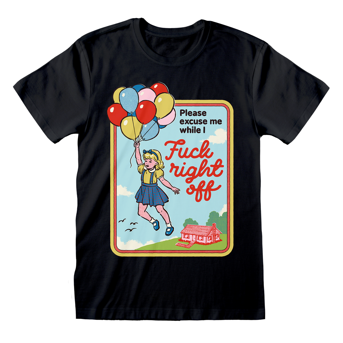 STEVEN RHODES - FUCK OFF BALLOONS T-SHIRT