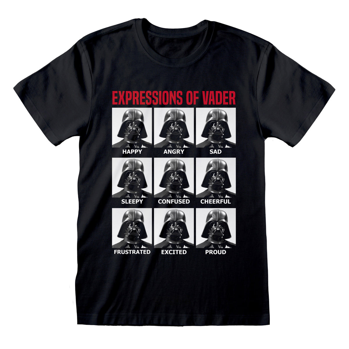 Star Wars – Expressions Of Vader T-Shirt