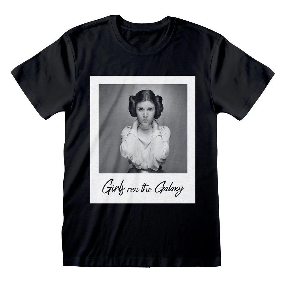 STAR WARS - LEIA GIRLS RUN THE GALAXY - T-SHIRT
