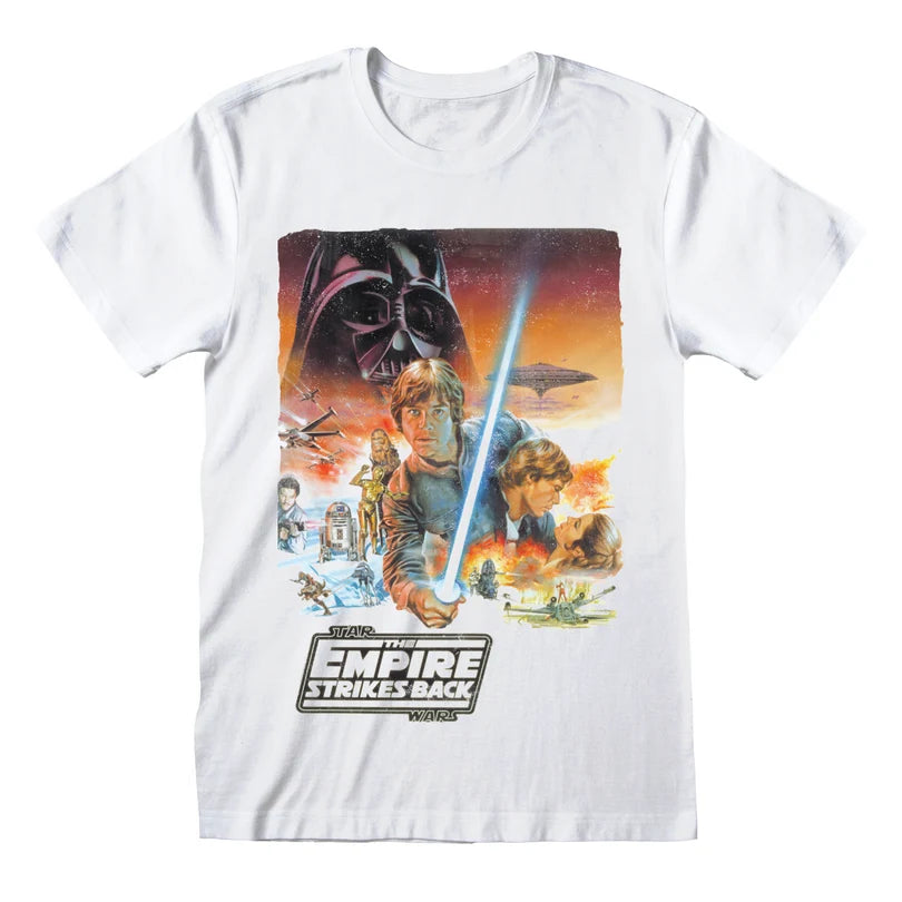 EPISODE 5 POSTER T-SHIRT STAR WARS – Premium plakat