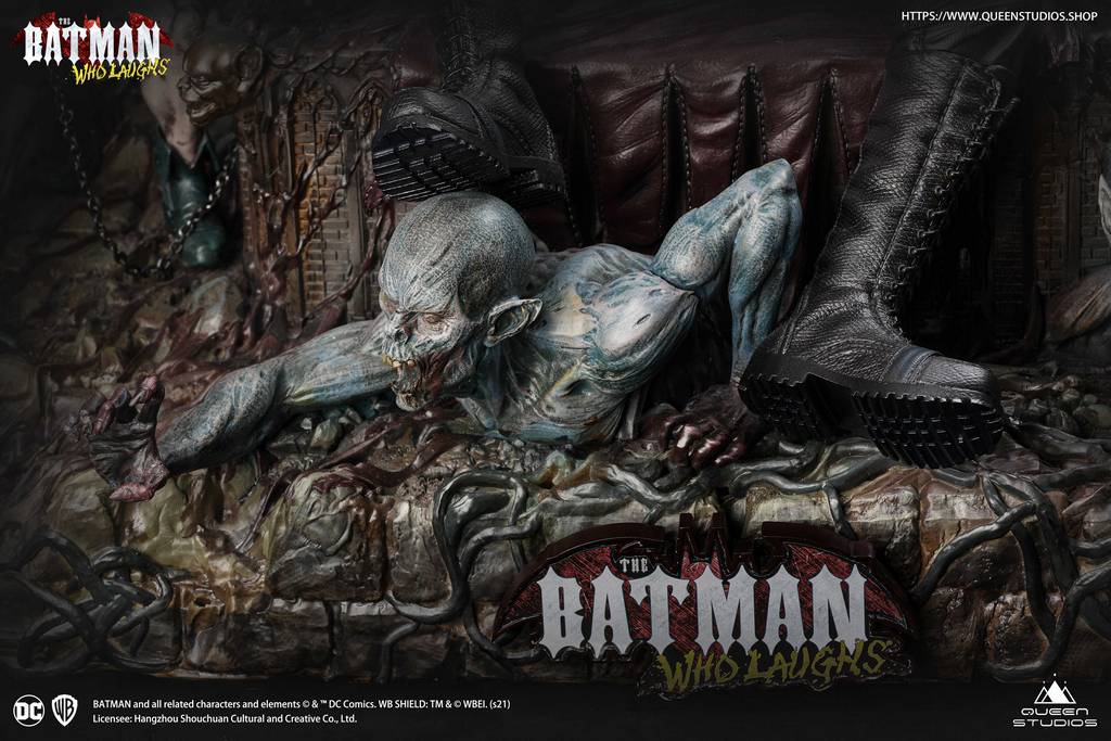 Batman Who Laughs on Throne Statue 1/4 – 70 cm – produktbillede 8