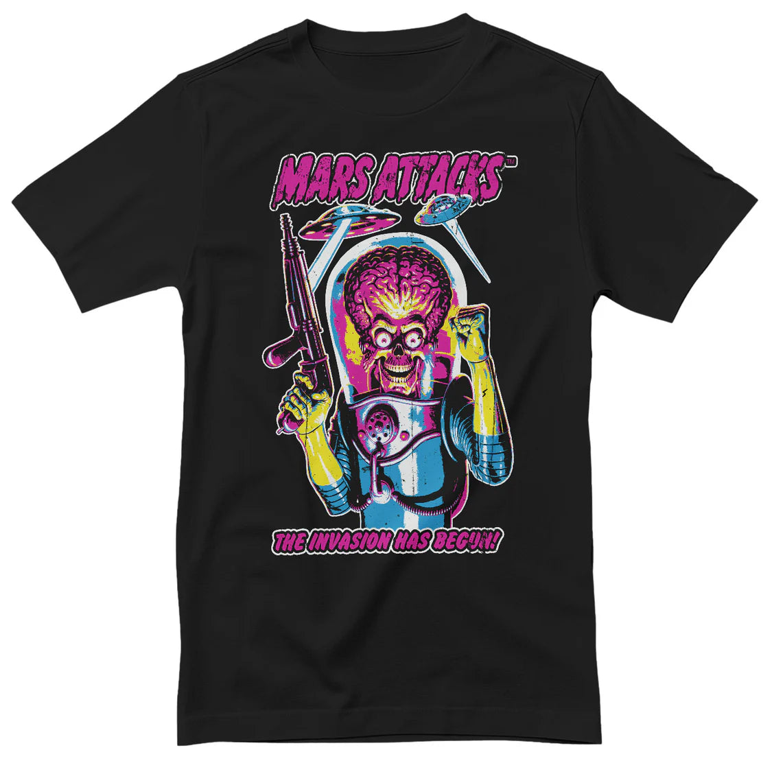 Mars Attacks – The Invasion Has Begun T-shirt