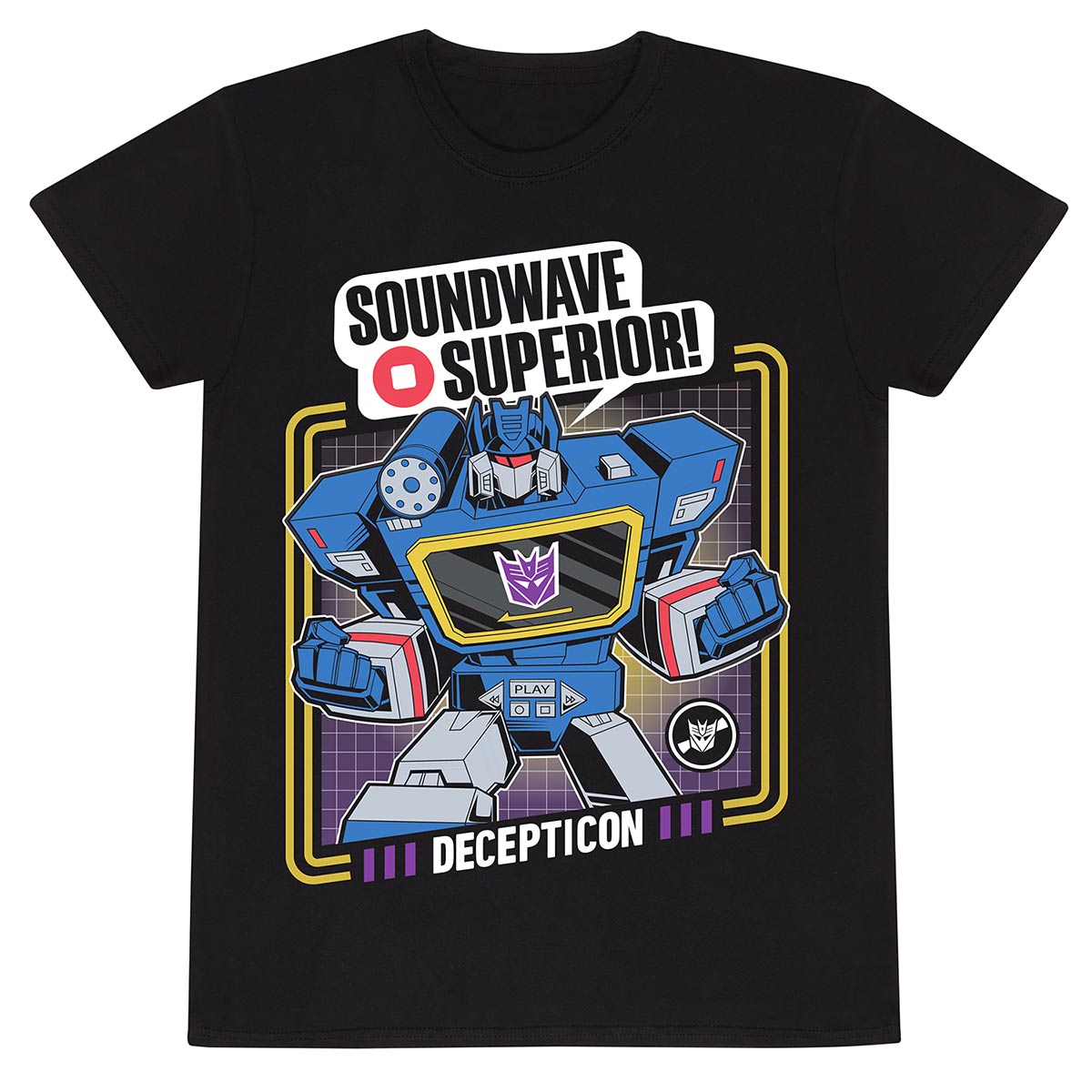 TRANSFORMERS - SOUNDWAVE SUPERIOR T-SHIRT