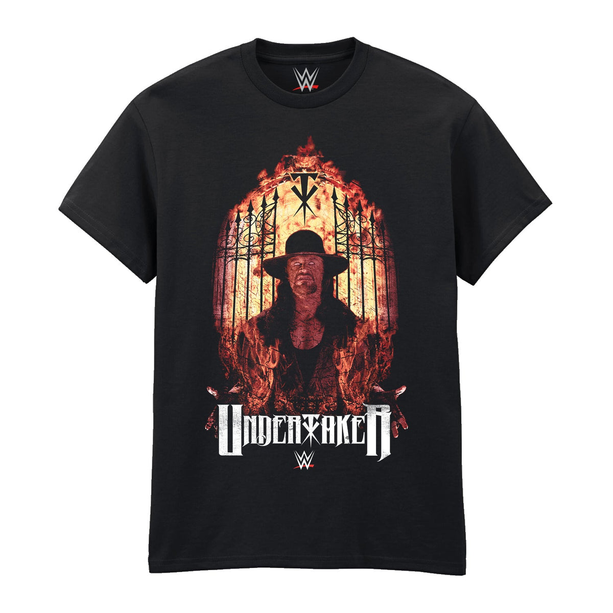 WWE - UNDERTAKER - FLAMES T-SHIRT