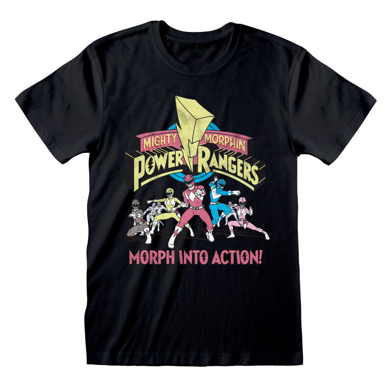 POWER RANGERS - MORPH INTO ACTION T-SHIRT