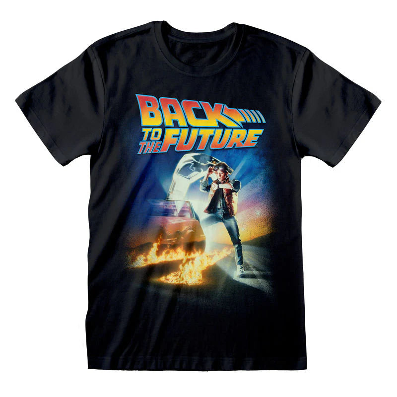 TILBAGE TIL FREMTIDEN POSTER - T-SHIRT