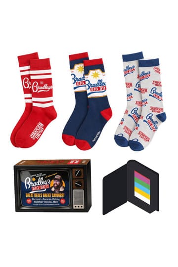 Stranger Things sokker 3-Pak Bradley ́s Big Buy