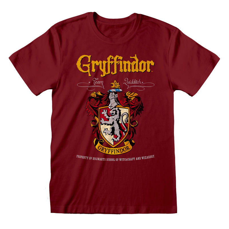 HARRY POTTER - GRYFFINDOR RED CREST T-SHIRT