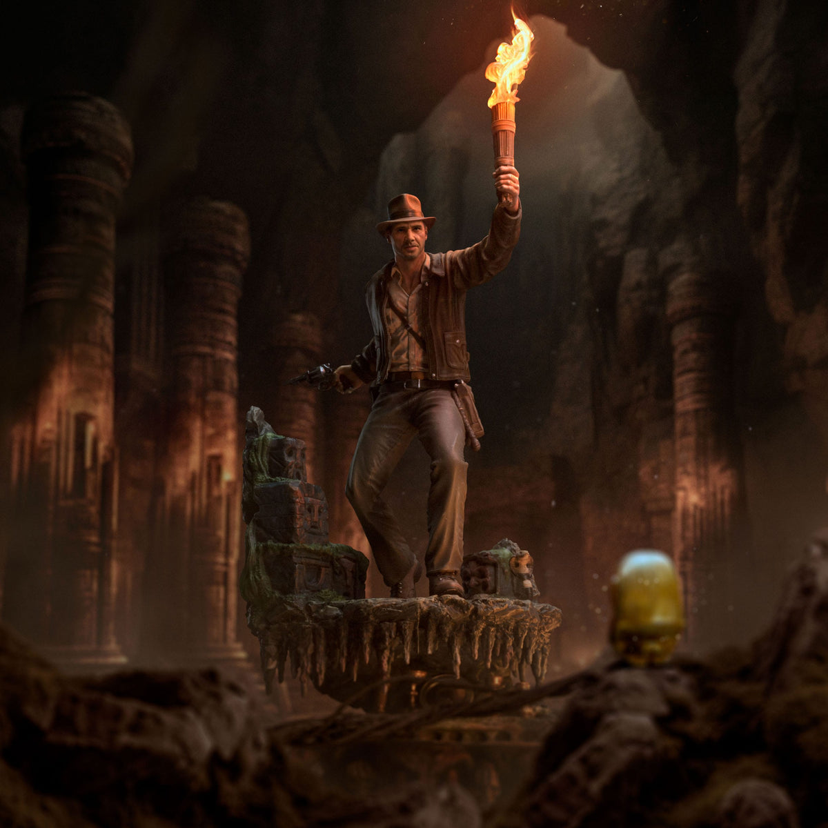 Indiana Jones Art Scale Deluxe Statue 1/10 – 40 cm – produktbillede 17