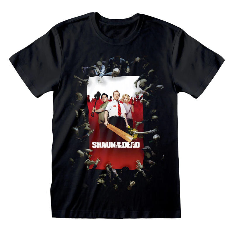 SHAUN OF THE DEAD POSTER - T-SHIRT