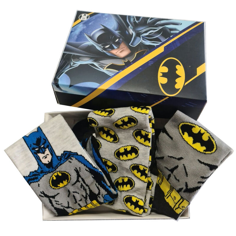 DC Comics Batman 3 pak sokker