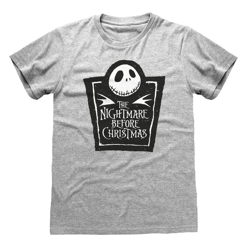 THE NIGHTMARE BEFORE CHRISTMAS BOX LOGO - T-SHIRT
