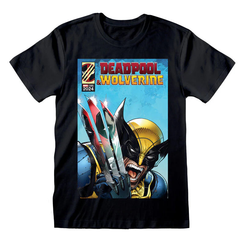 DEADPOOL - WOLVERINE REFLECTION - T-SHIRT