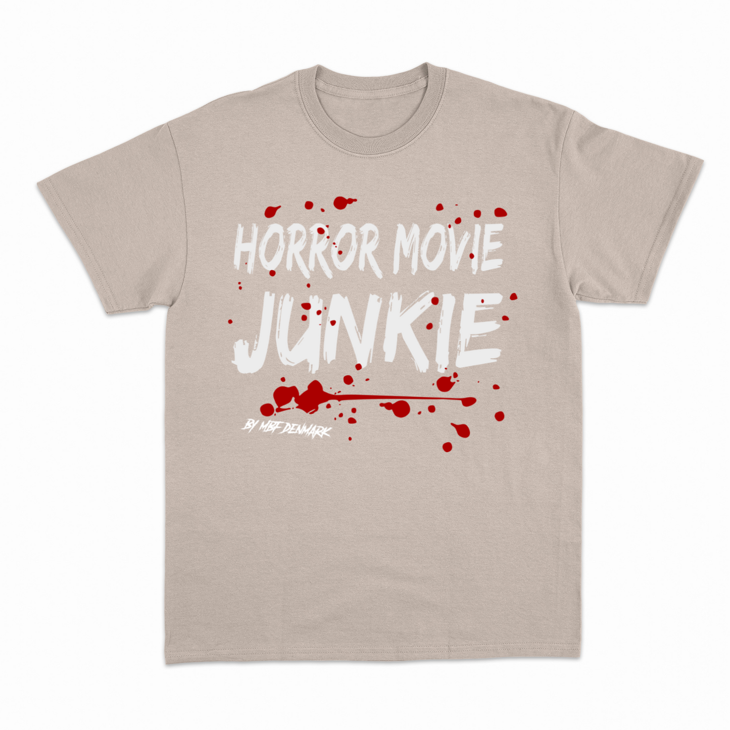 Horror movie junkie - Heavier fabric t-shirt