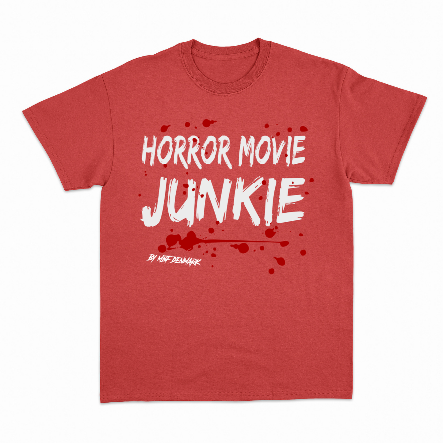 Horror movie junkie - Heavier fabric t-shirt