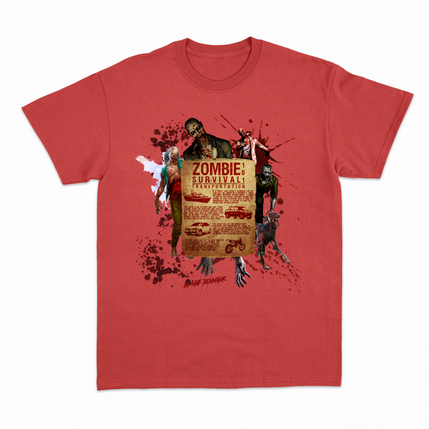 Zombie survival - Heavier fabric t-shirt