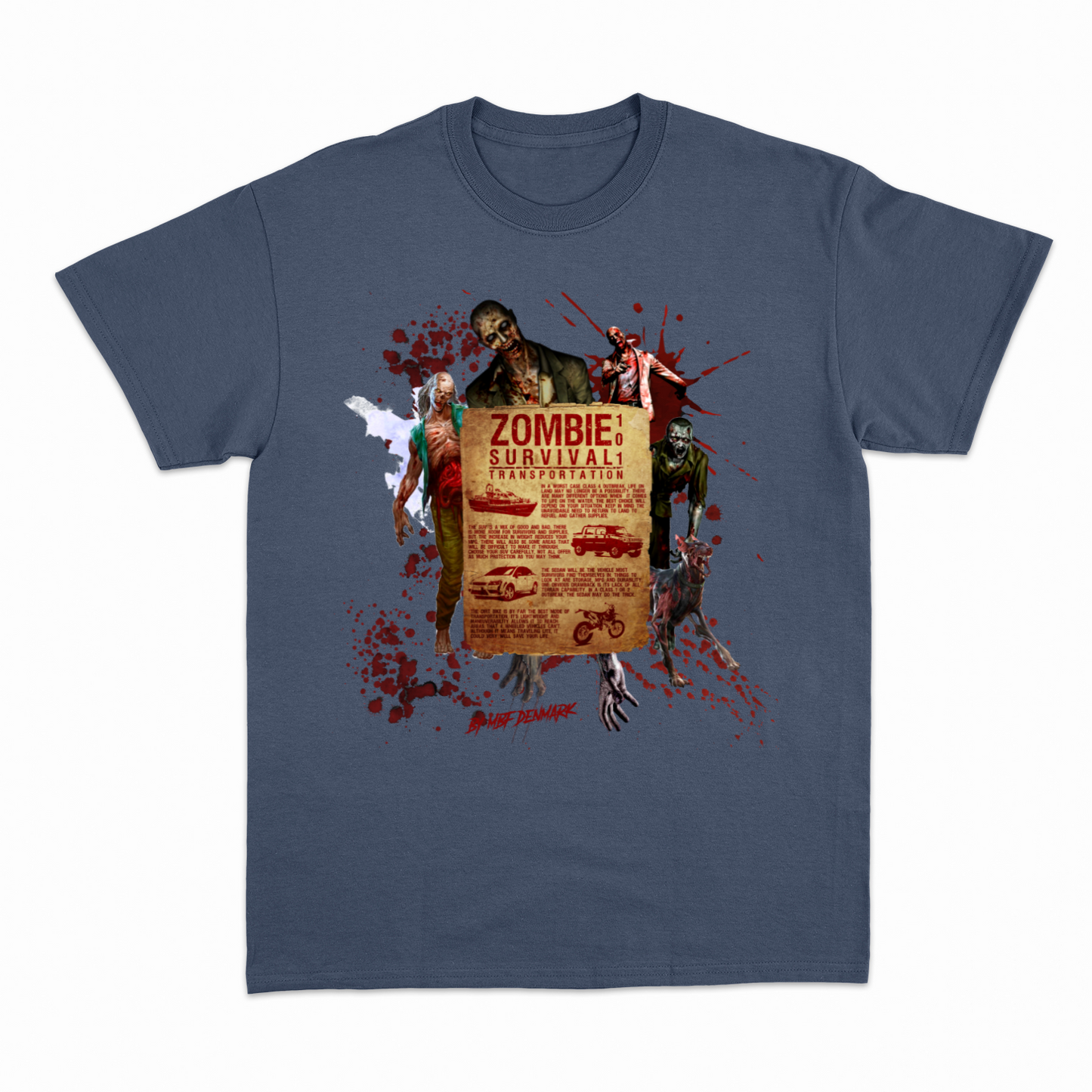 Zombie survival - Heavier fabric t-shirt