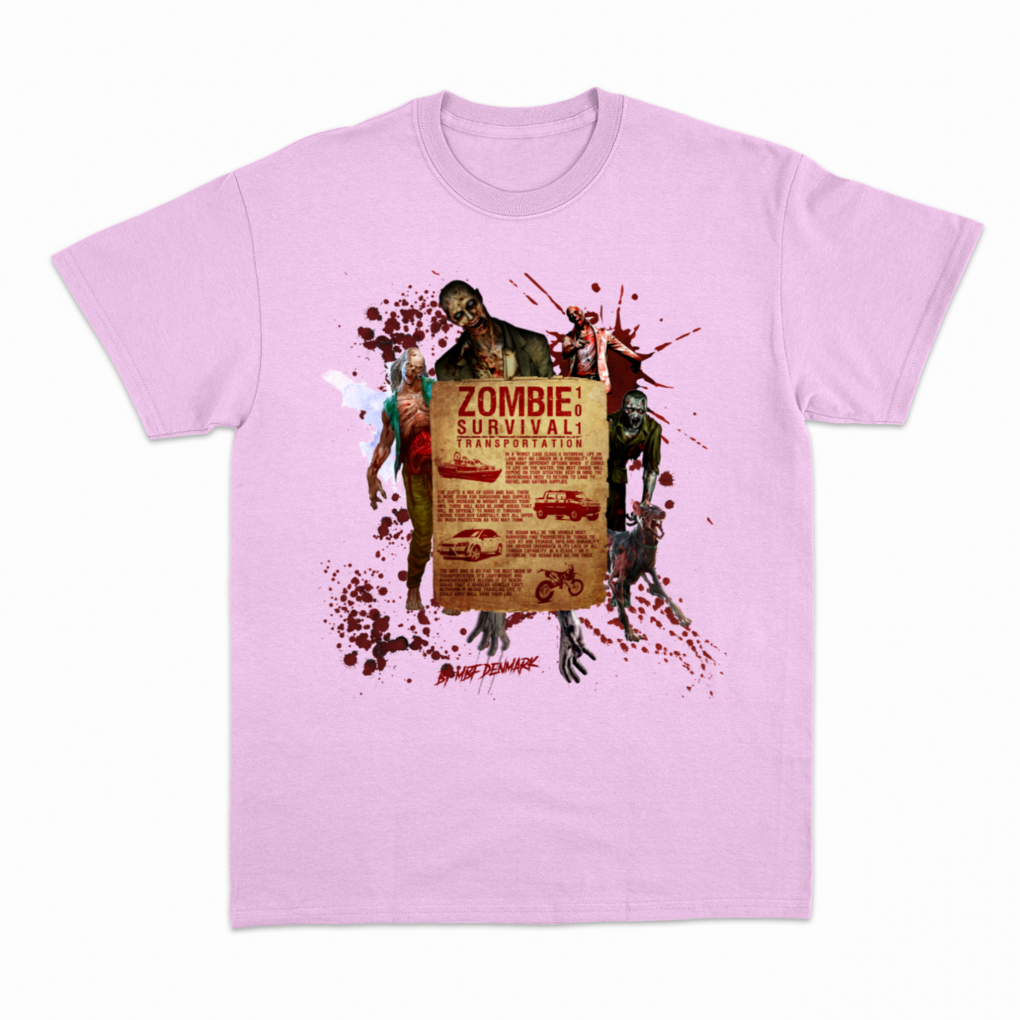 Zombie survival - Heavier fabric t-shirt