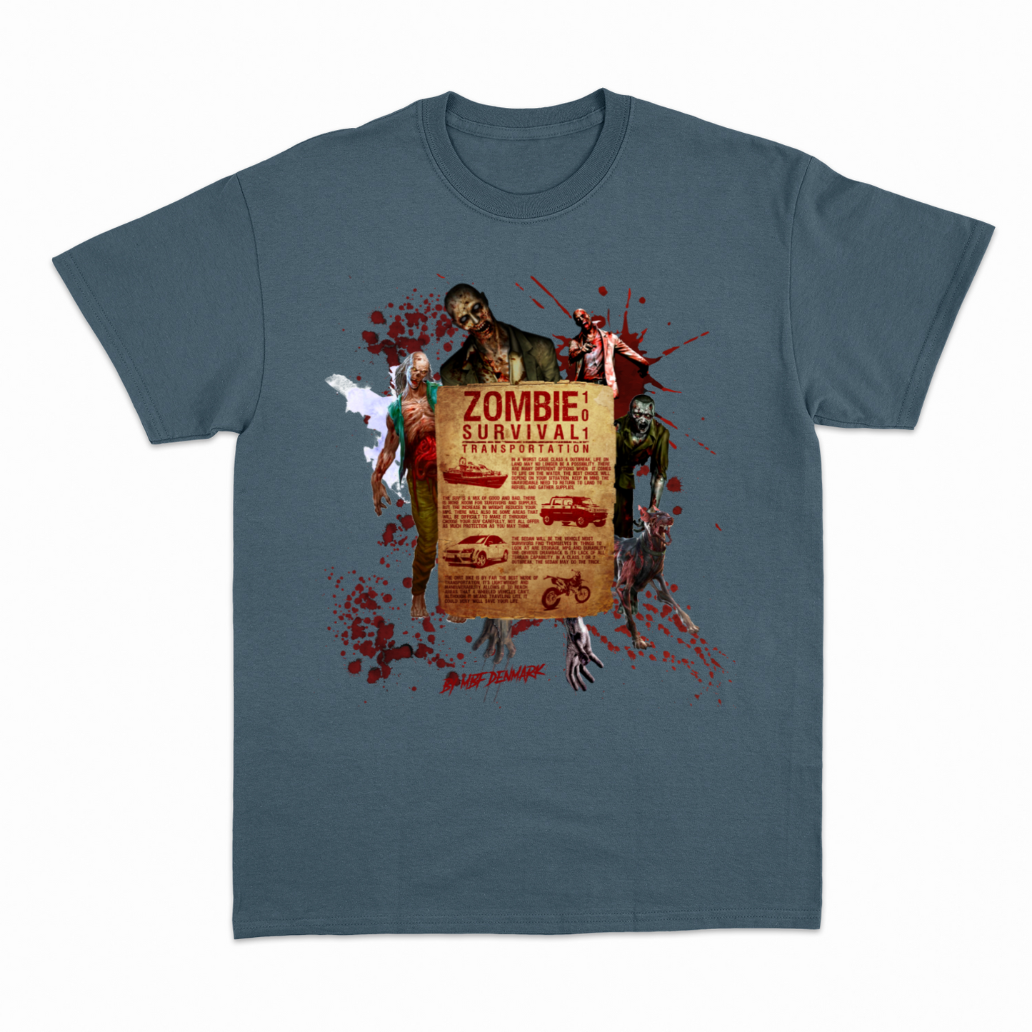 Zombie survival - Heavier fabric t-shirt
