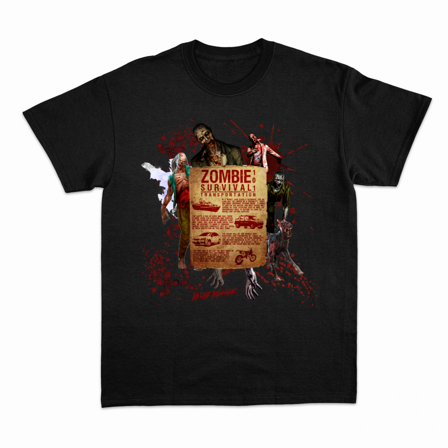 Zombie survival - Heavier fabric t-shirt