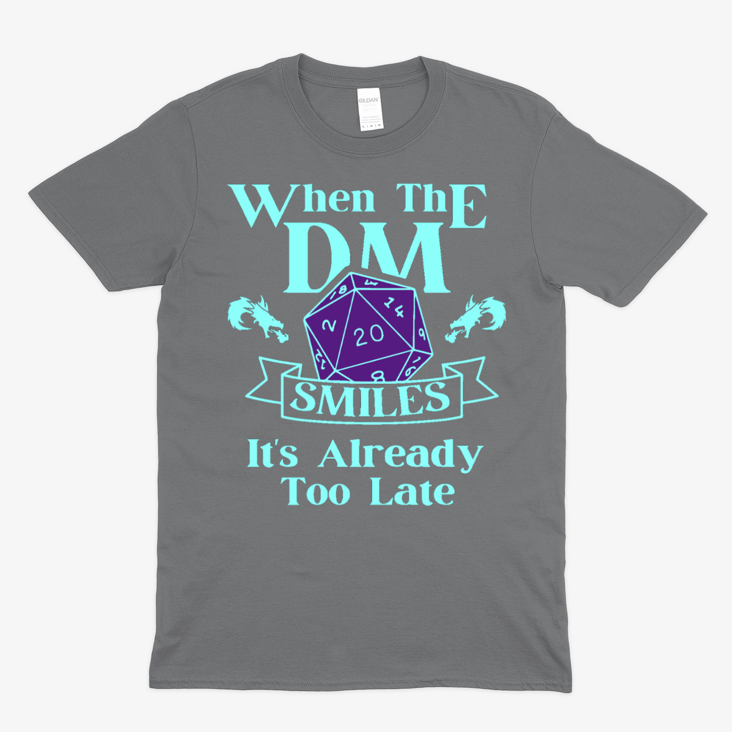 When the DM smiles its already too late (1) - Soft Unisex T-Shirt