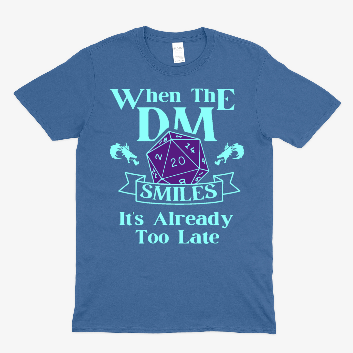When the DM smiles its already too late (1) - Soft Unisex T-Shirt